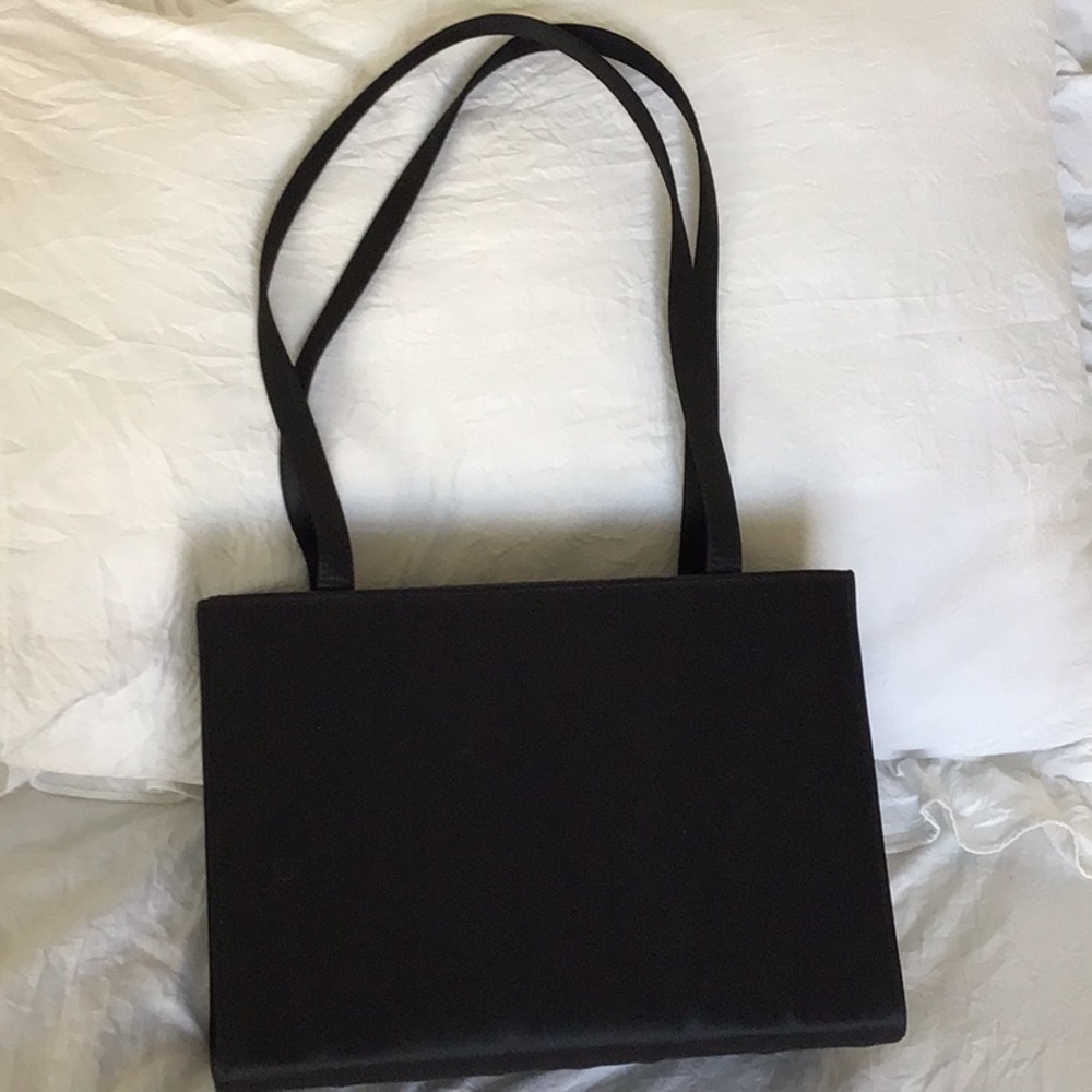 Kate Spade New York Sam Icon nylon tote bag in black. - Picture 3 of 16